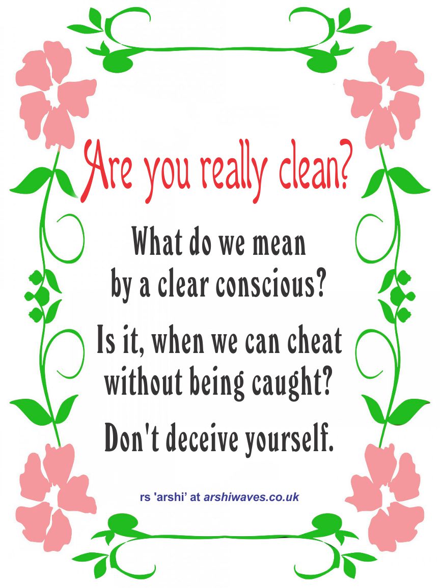 Are you really clean
