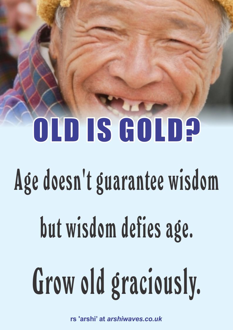 old is gold