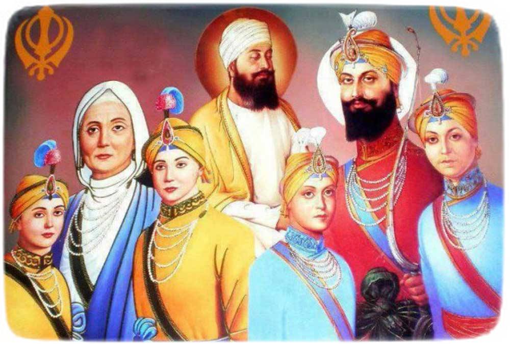 guru-Gobind-Singh-Ji-With-Family