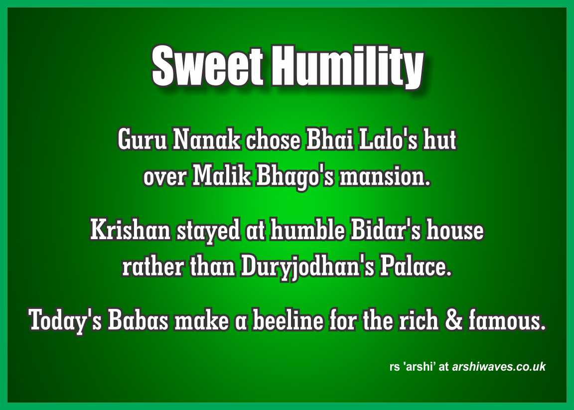 sweet-humility