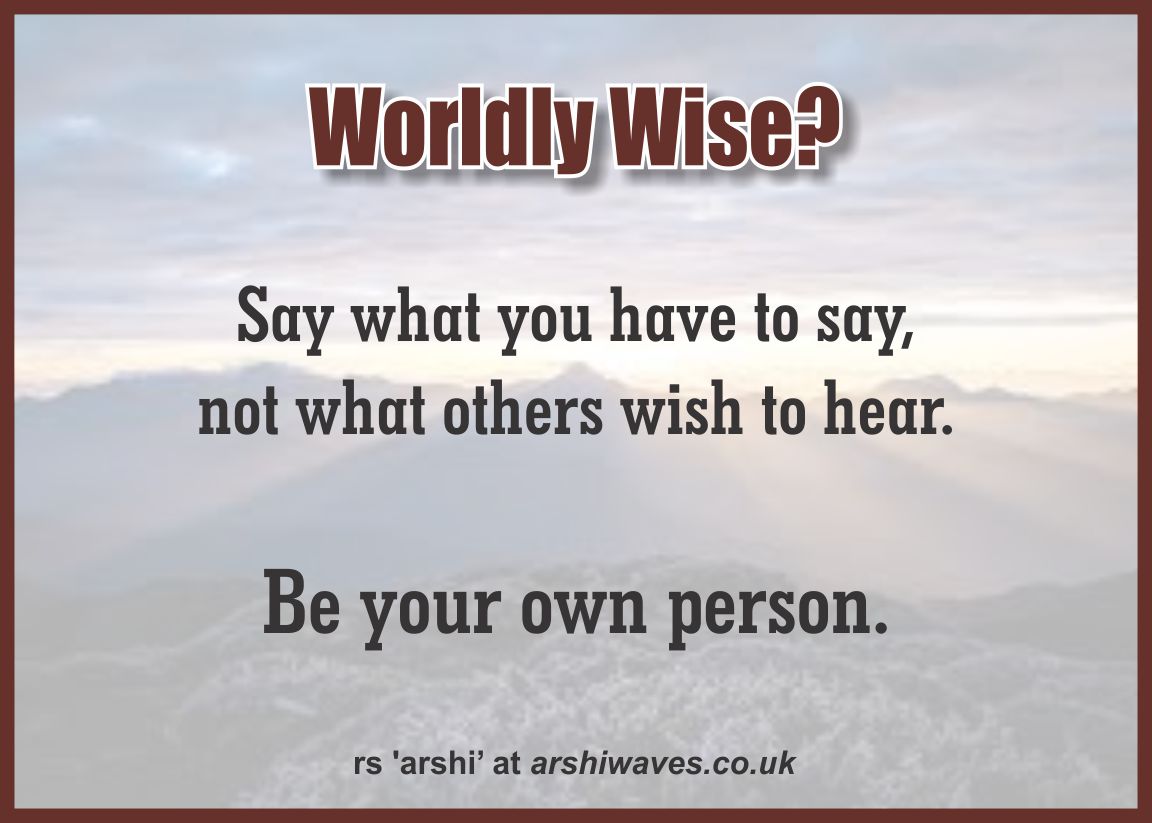 Worldly Wise