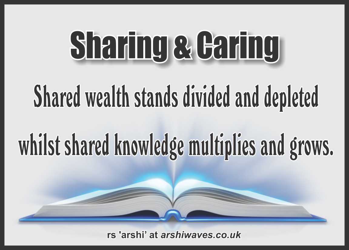 Sharing and Caring