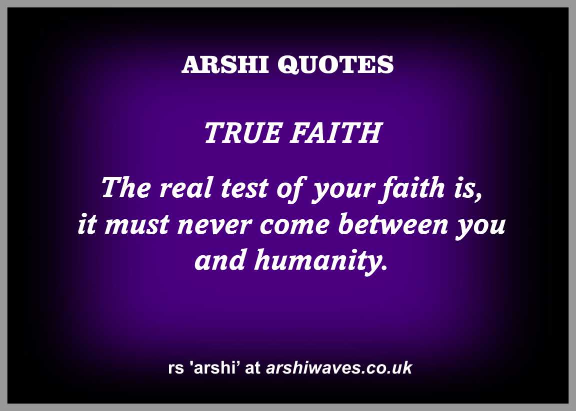 True Faith