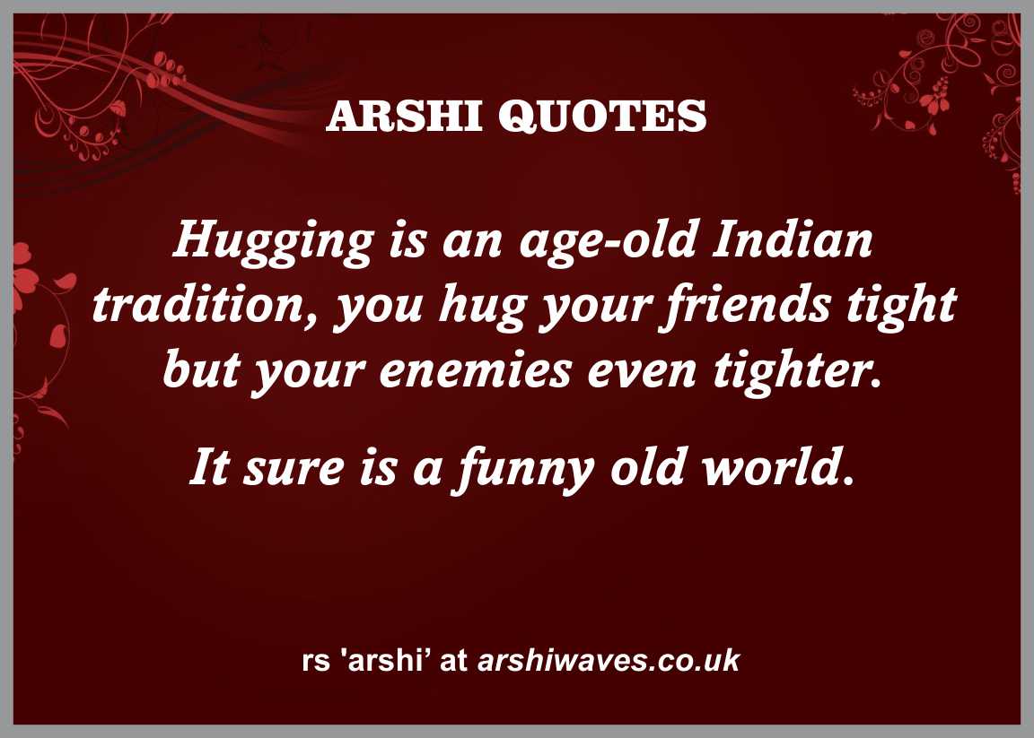 Hugging