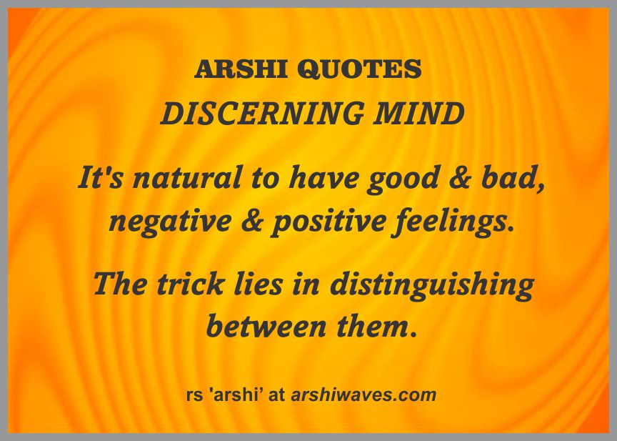 The Discerning Mind
