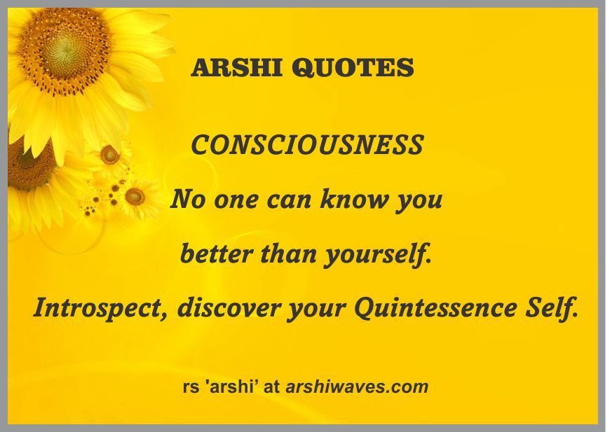 Consciousness – Introspect