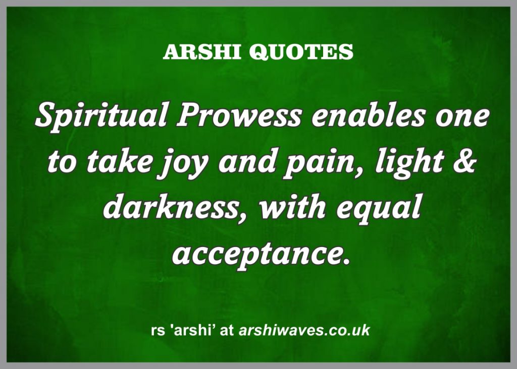 Spiritual Prowess
