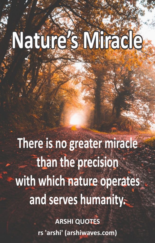 Nature’s Miracle